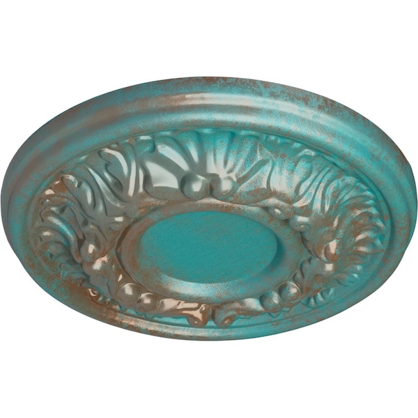 Odessa Ceiling Medallion (Fits Canopies Up To 2 1/2), 7 1/2OD X 1 1/8P